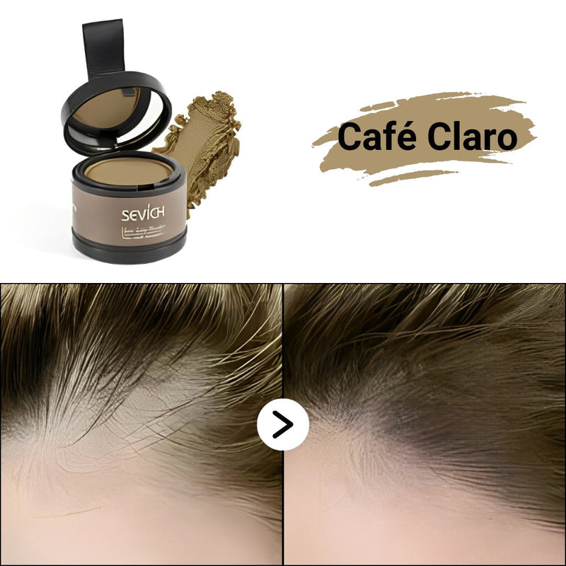 Pó Maquiagem para Cabelo a prova D'água - SEVÍCH