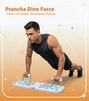 Prancha de Exercício -  Dino Force potência, definição e evolução no seu treino