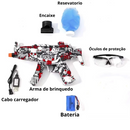 Lançador de Bolas de Gel Recarregável | Diversão Segura e Sem Sujeira