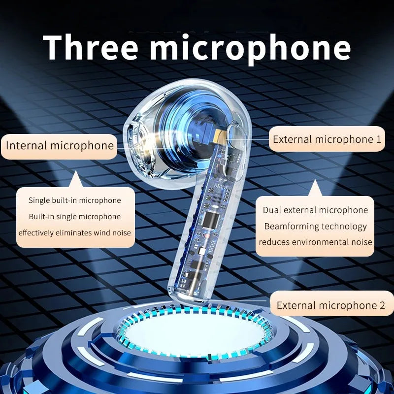 Fone de Ouvido Bluetooth Audio Pods l Confortável e com som de qualidade transformando sua experiência ao ouvir músicas e pod