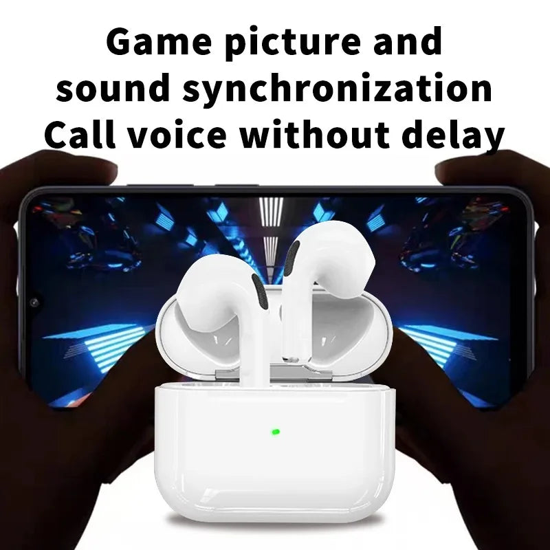 Fone de Ouvido Bluetooth Audio Pods l Confortável e com som de qualidade transformando sua experiência ao ouvir músicas e pod