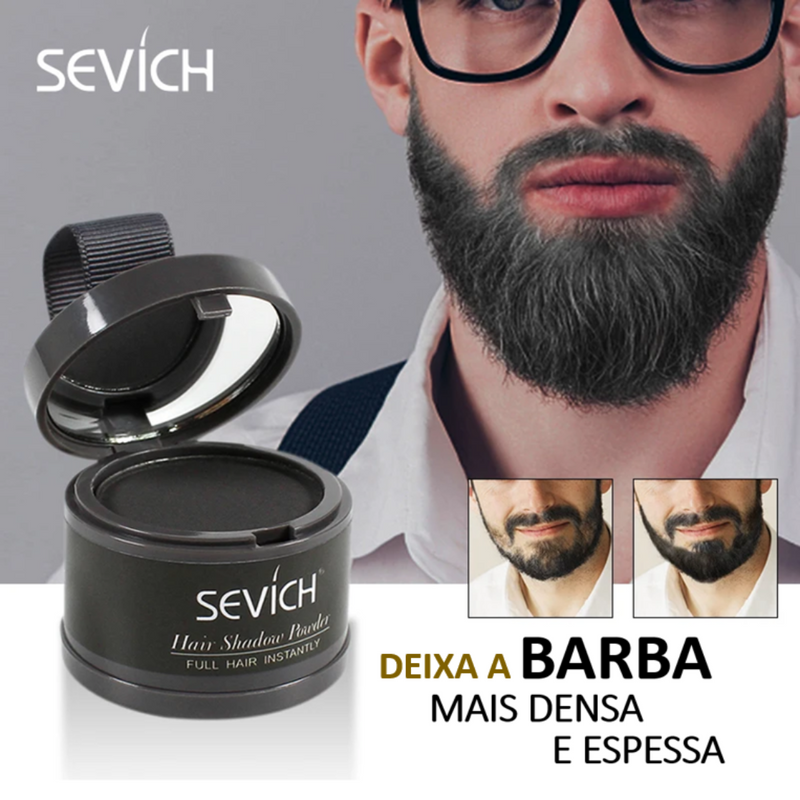 Pó Maquiagem para Cabelo a prova D'água - SEVÍCH
