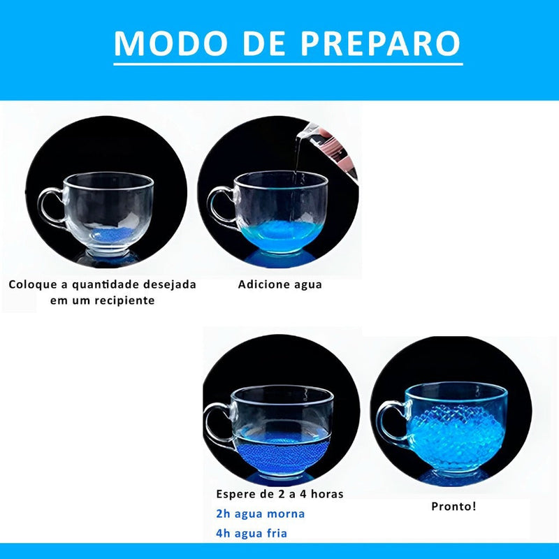 Lançador de Bolas de Gel Recarregável | Diversão Segura e Sem Sujeira